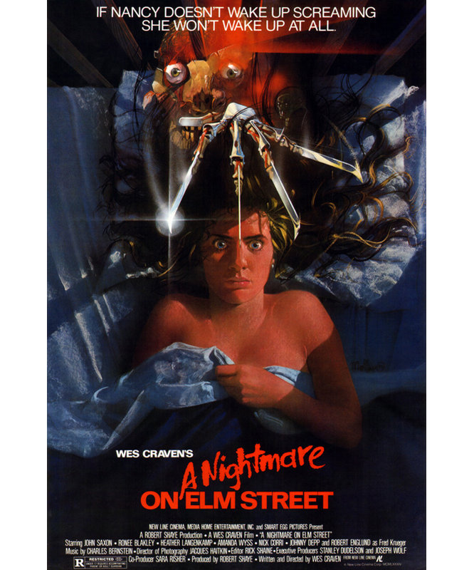 Un cauchemar sur Elm Street, H 18 po x l 12 po