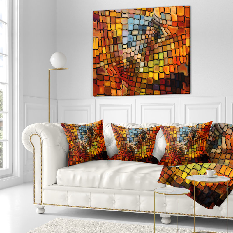 Coussin , 16 po x 1 po, Carré