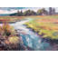 John Beard Collection''s Coastal Colors On Giclee Canvas Hand Embellished Art-1148930230-1148930233