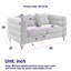Canapé modulaire surdimensionné 2 places 60 pouces-339703123-339703121-339703120