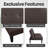 Armaquis Twin 66'' Faux Leather Convertible Sofa-1806124479