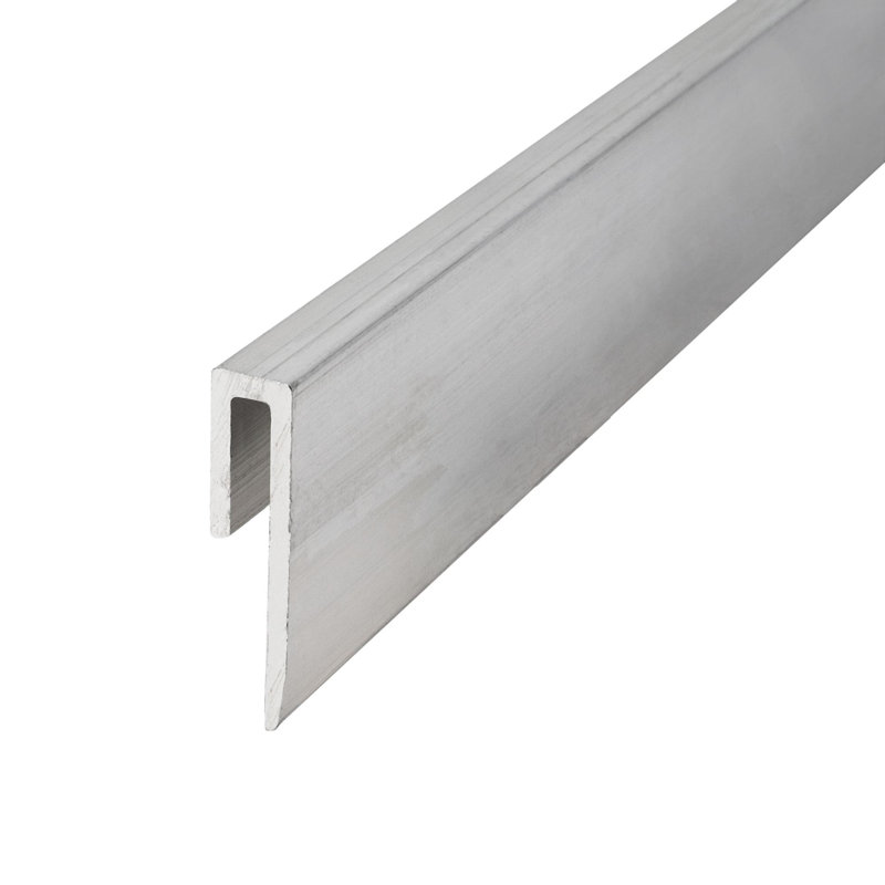 Le profilé en aluminium Outwater convient à un matériau de moulage en aluminium épais de 1/8 po d'épaisseur de 72 po de longueur (paquet de 10)