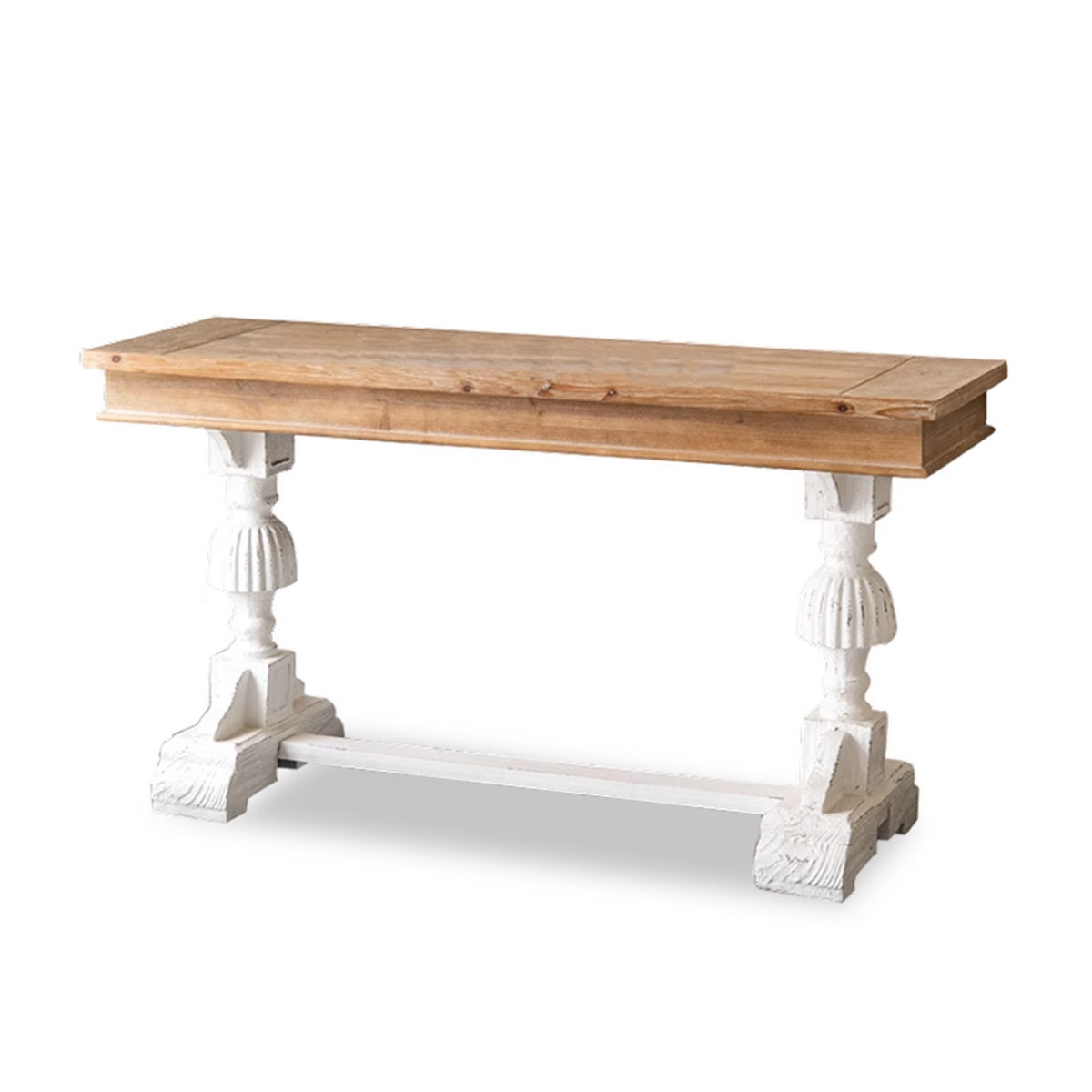 Finesse Furni Simple Retro Distressed Console Table | Wayfair