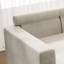 Oversized Chenille Slipcovered Chaise Lounge Chair,Upholstered Sleeper Sofa Bed-1465091417