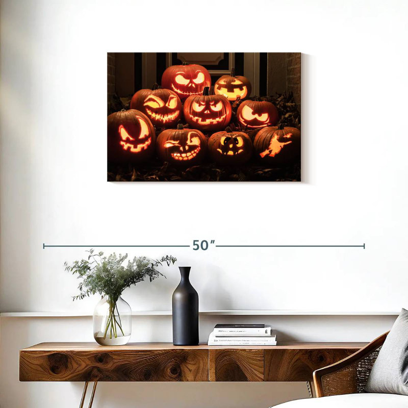 Velours Lelend Jack O Lantern, H 20 po x l 30 po