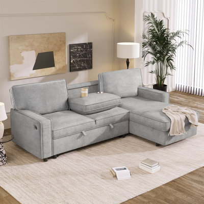 Canapé-lit modulaire avec espace de rangement Upholstery