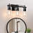 3 - Light Modern Vanity Lights With Clear Glass Shade & Metal Frame For Bathroom, Vanity Mirror-1645164976-1645164981