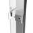60" W X 72" H Aluminum Frame Double Sliding Shower Door With 1/4" (6Mm) Nano-Coated Clear Tempered Glass And Dual Stainless Steel Handles-115606749