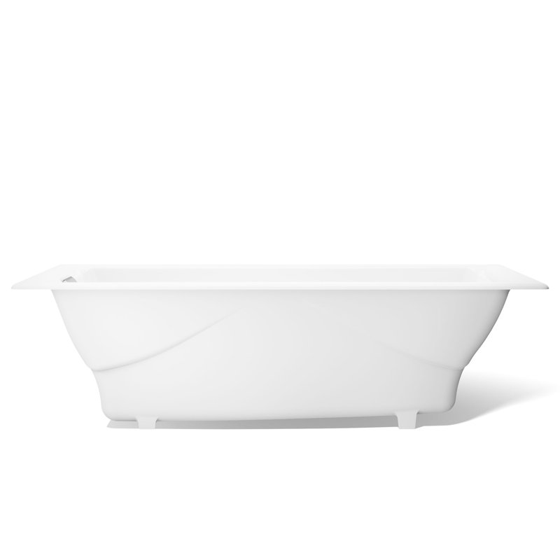 Tea-for-Two® 72" x 36" Soaking Bathtub, White