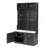 Erselle Hall Tree 41.5'' Wide with Bench and Shoe Storage-1146180298
