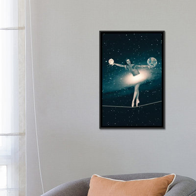 « the cosmique game of balance », reproduction d’impression sur toile