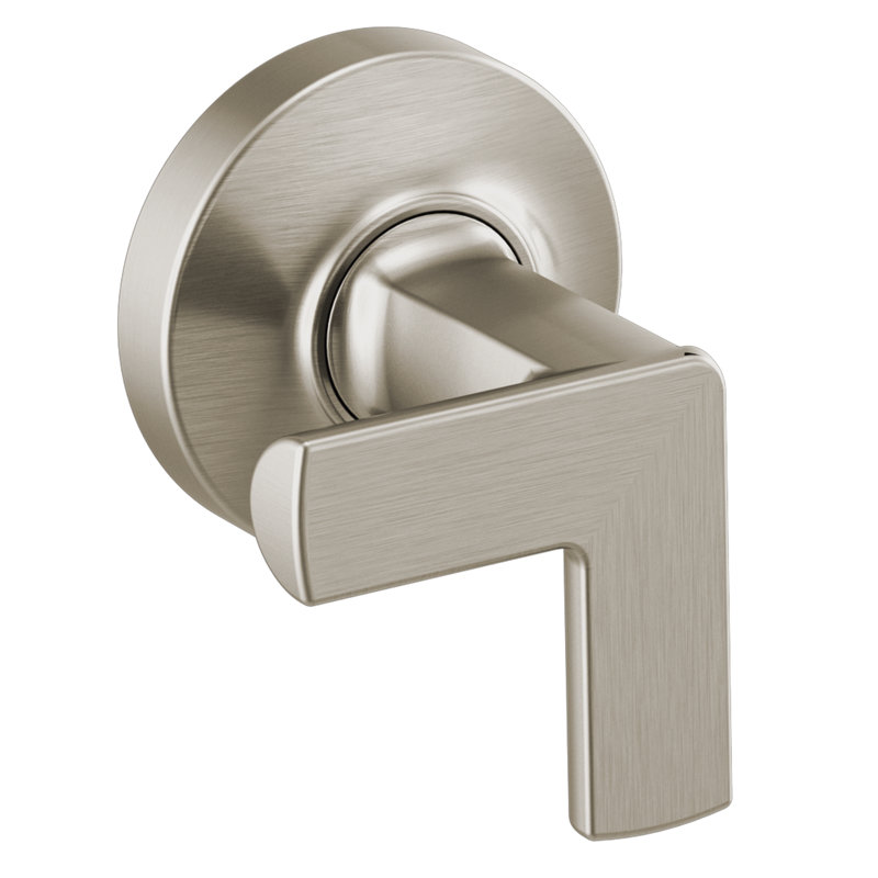 Kintsu® Two Handle Wall Mount Tub Filler, Cross, Luxe Nickel