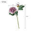 Ensemble de 5 tiges de pivoines artificielles réalistes, de fausses pivoines avec boutons pour le mariage, la maison et le centre de table-126449965