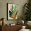 Tropical Bloom Study Botanical - Wrapped Canvas-131762175-131762181