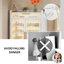 24 Pair Shoe Storage Cabinet