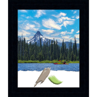 Cary Black Wood Picture Frame