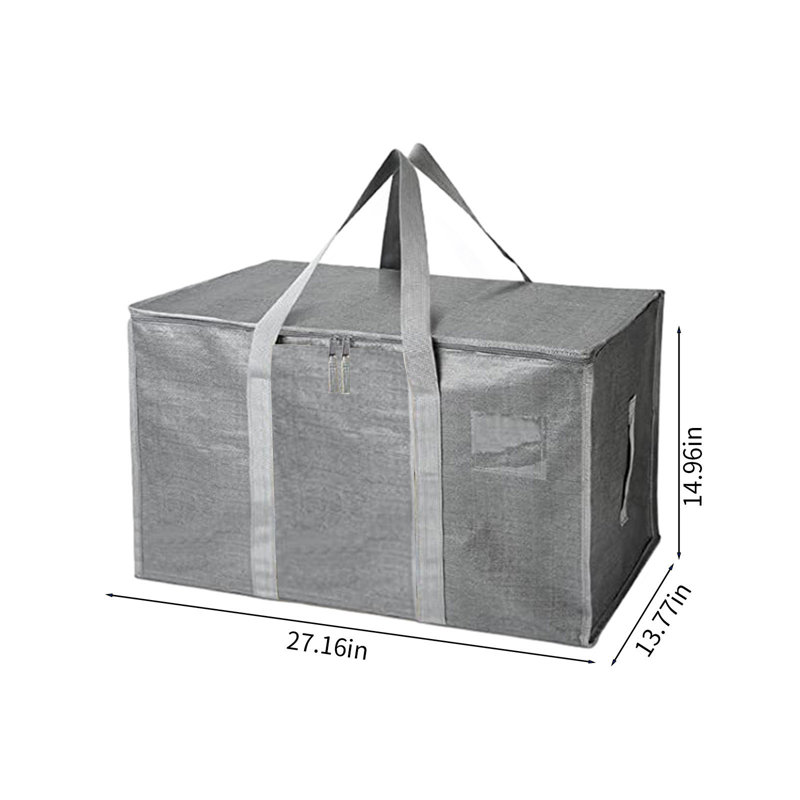 Sac à dos surdimensionné avec poignées renforcées Sac de rangement robuste pour vêtements