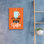 «Coffee Time Orange» par - Impression sans cadre