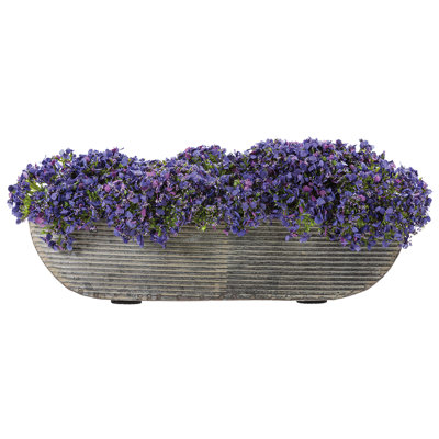 5.5"q.anne Lace In Met Ovl Ctr