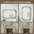 Genan Accent Scalloped Rectangle Wall Mirror-1685138550-1694552675