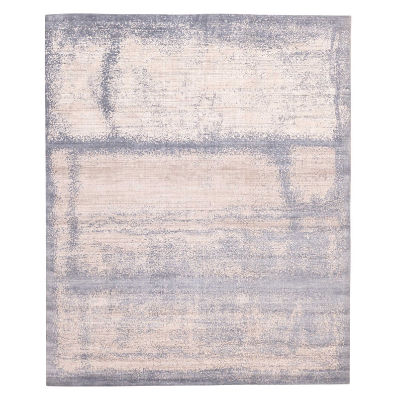Tapis bleu denim Elysian 8 pi 2 po x 9 pi 10 po
