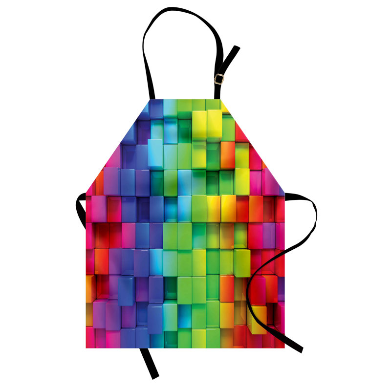 Abstract Bib Apron