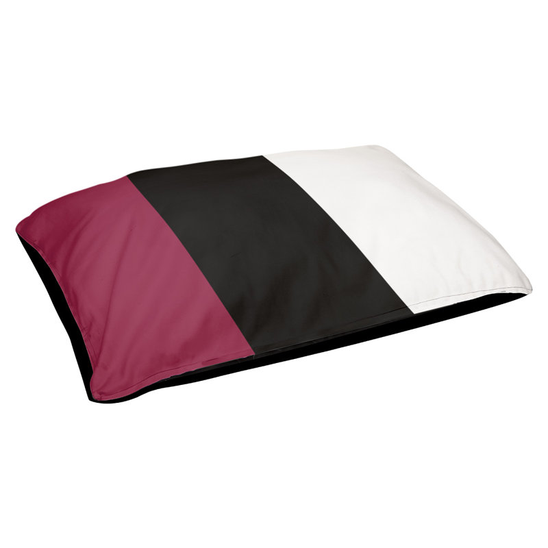 Coussin pour chien Arizona Tempe, Moyen (l 28 po x P 18 po x H 6 po), Marron / noir / blanc