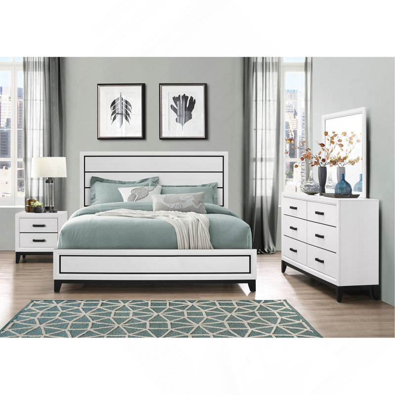 White Nightstand, White
