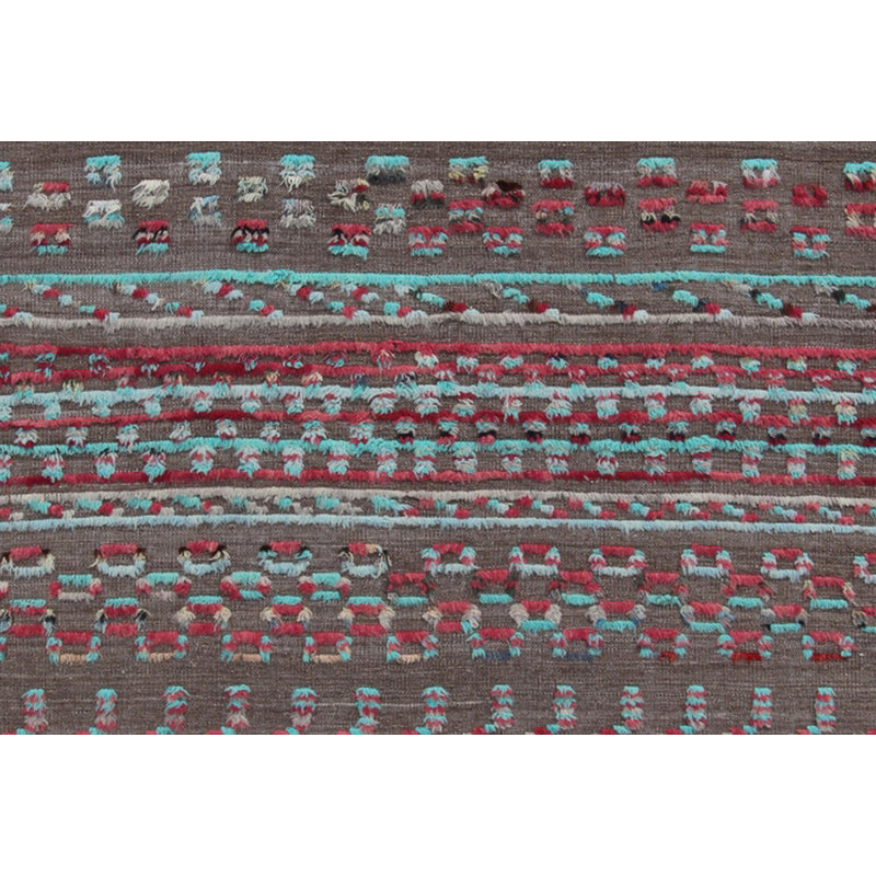 Geometric Hand Knotted 177cm X 256cm Area Rug