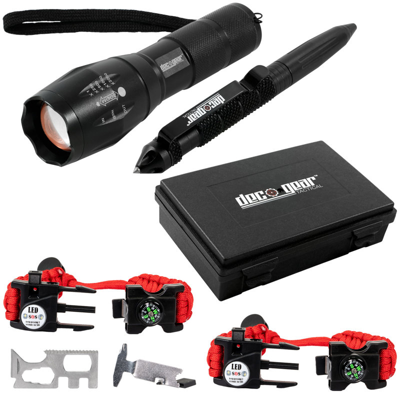 Deco Gear Battery Powered Integrated LED Flashlight