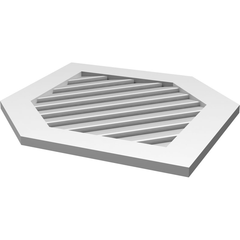 Pente verticale verticale en uréthane Signature, H 38 po x l 26 po x P 1 po