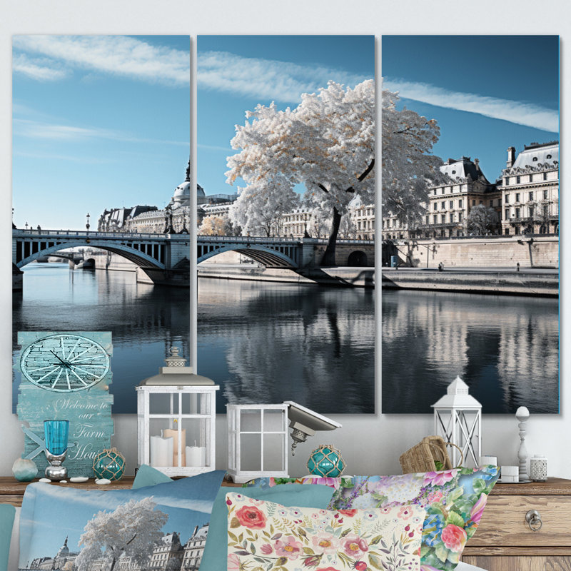 France sérénité blanche 3 pièces, H 28 po x l 36 po x P 1 po