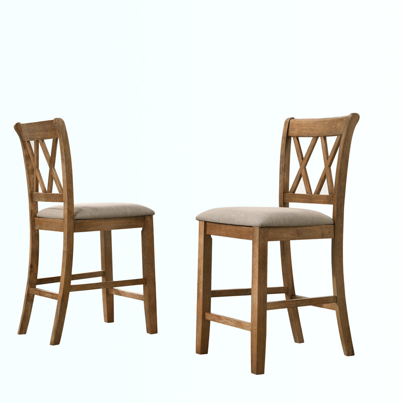 Chaises de salle à manger à hauteur de comptoir Davondre Windvale