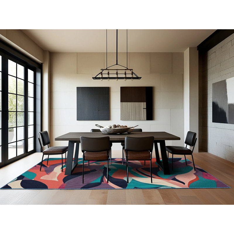 Pixel Dream Rug, Square 6'