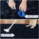 Modern Tie-Dyed Plush Area Rug With Soft Velvet Surface And Thick Sponge Inter Layer, Fluffy Area Rug Is Covered With Plenty Of Anti-Slip Grip Spots