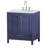 Elegant 30" Freestanding Bathroom Vanity with Marble Top & Ceramic Sink-453138708