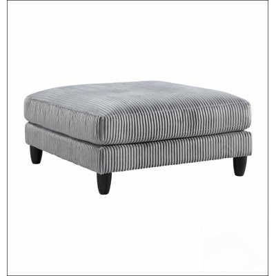 Repose-pieds en velours côtelé Living Living Furniture