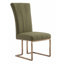 Ensemble de 10 chaises de salle à manger rembourrées en velours couleur avoine-1723194526-1723194521
