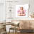" Buddha on Lotus Splatter " Print-1307426720