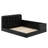 Upholstered Platform Bed With Reading Lights-1982148908