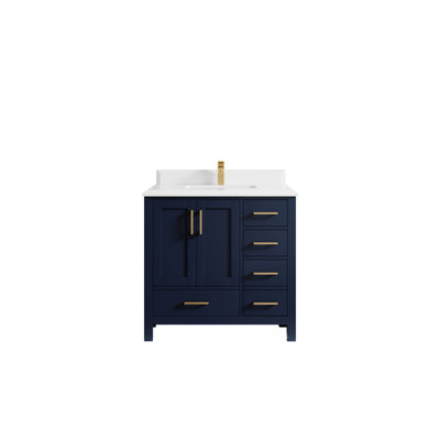 Ensemble de meuble-lavabo simple 36 po Malibu