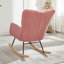 Chaise berçante rembourrée Teddy-2049150128