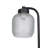 Prismatic 1-Light Desk Lamp - Black