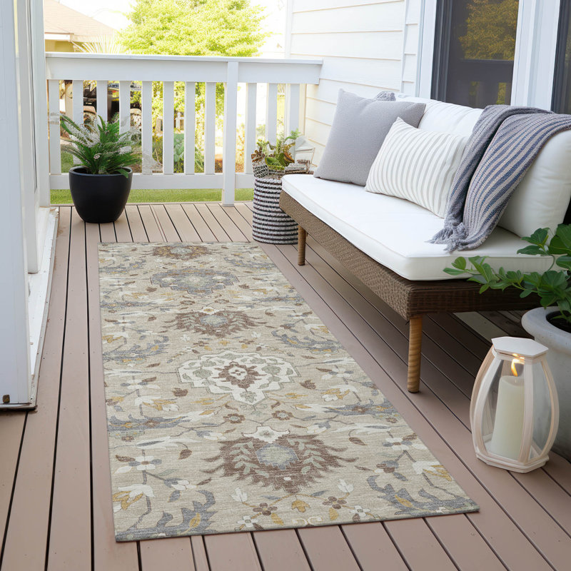  Machine Washable Indoor/Outdoor Chantille ACN1026 Rug, Runner 2'3" x 7'6"