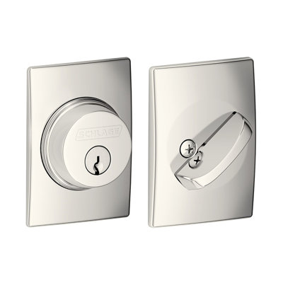 Single Cylinder Deadbolt with Century Trim