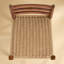 Ensemble de 2 chaises de salle à manger en rotin de style Mid-Century moderne en rotin