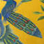 Housse de coussin décoratif à motif de paon 14 x 20 po-101103341