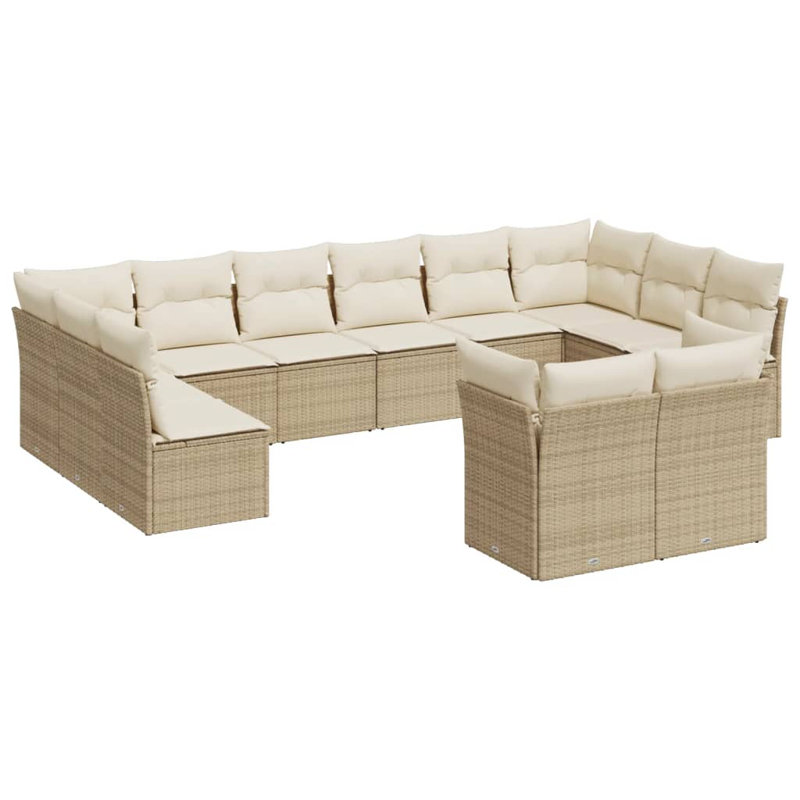 Ensemble de canapé de jardin Vidaxl