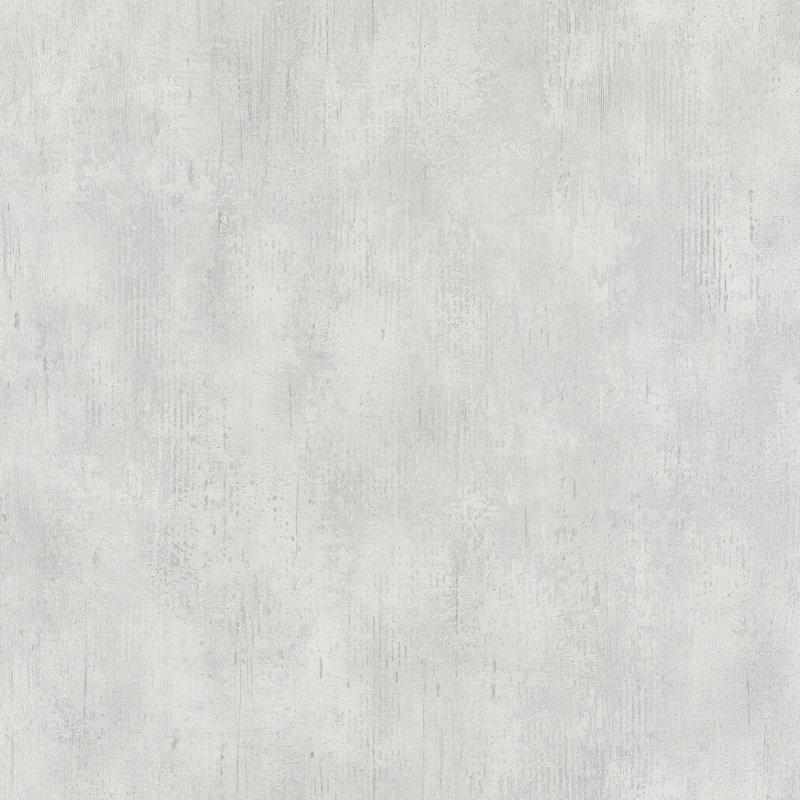 Air Collection Industrial Effect Textured Wallpaper Roll, Silver