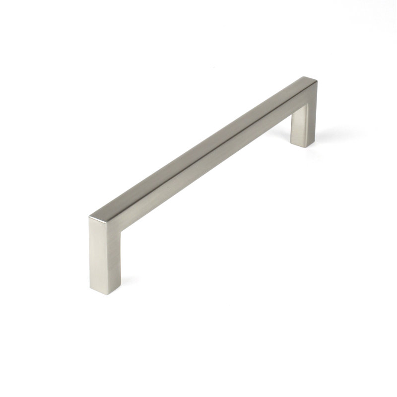 Poignée de centre 6 5 / 16 po Builder's, Nickel satiné